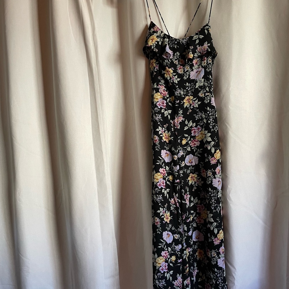 NWT Abercrombie & Fitch Best Dressed Guest Floral Jumpsuit - Picture 2 of 6